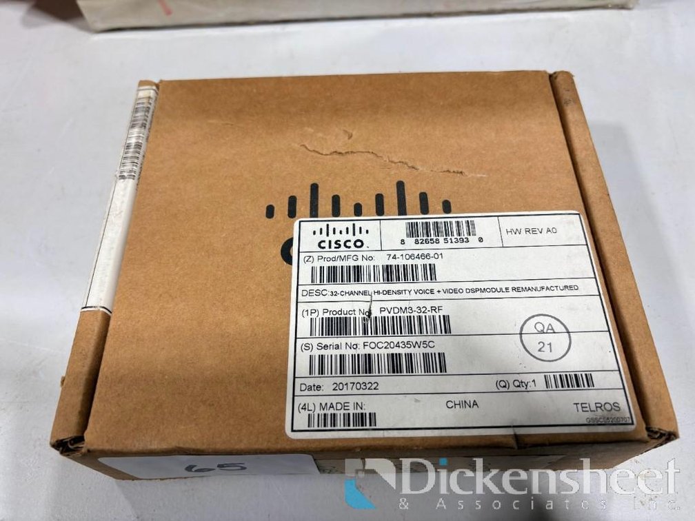 Cisco 32-Channel HI-Density Voice Plus Voice DSP Module