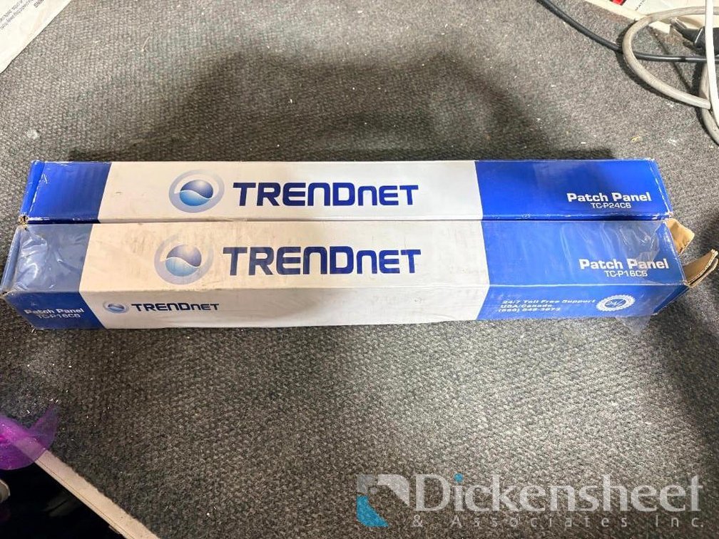 Lot of (2) TREND-Net Patch Panels