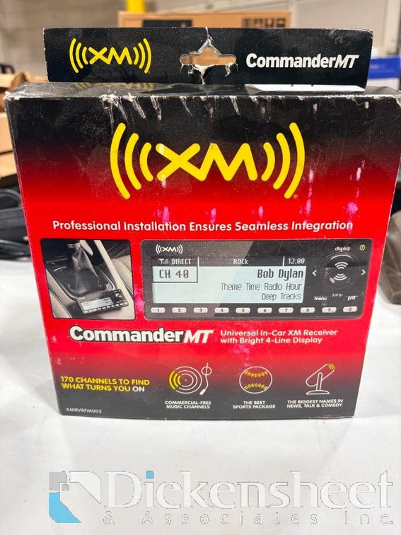 XM Commander MT Universal In-Car XM Satellite Radio Receiver