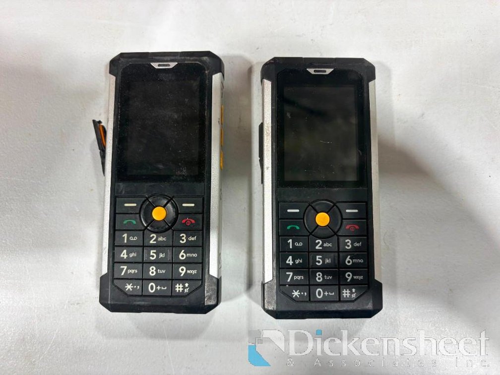 Lot of (2) Cat B100 Ruggedized Feature Phones