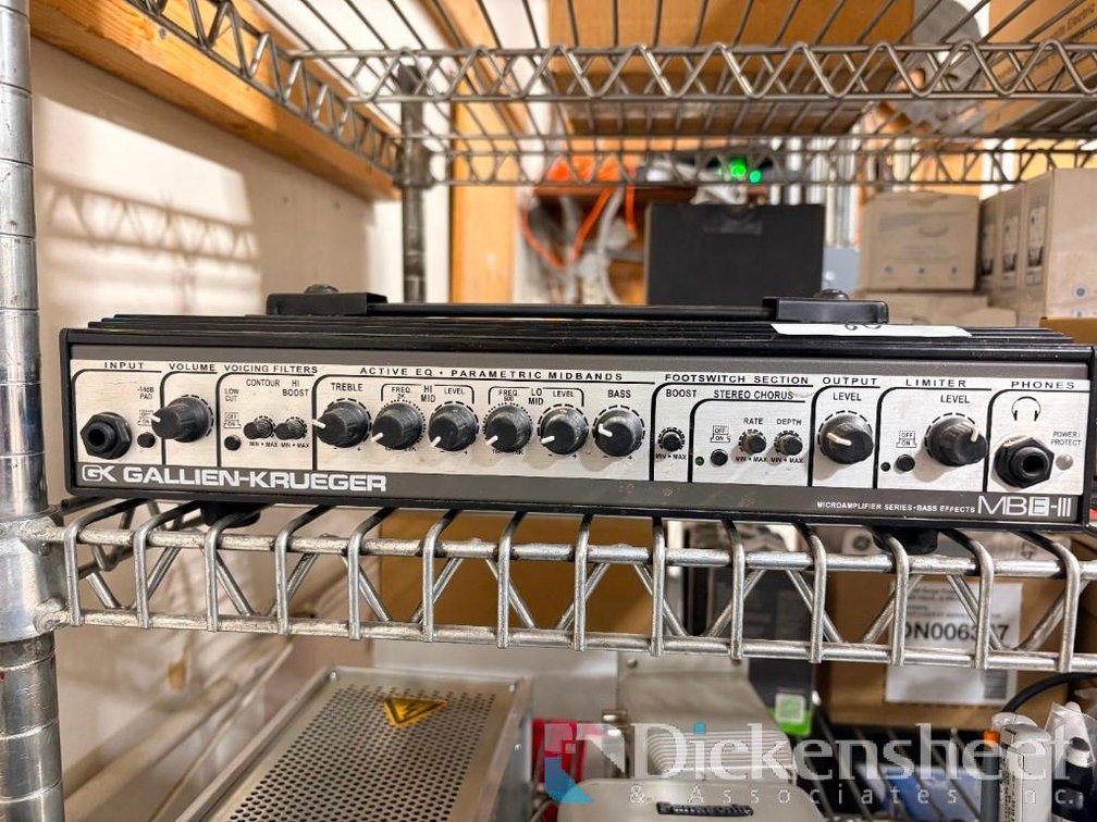 Gallien-Krueger MicroBass Series III Bass Amplifier Head