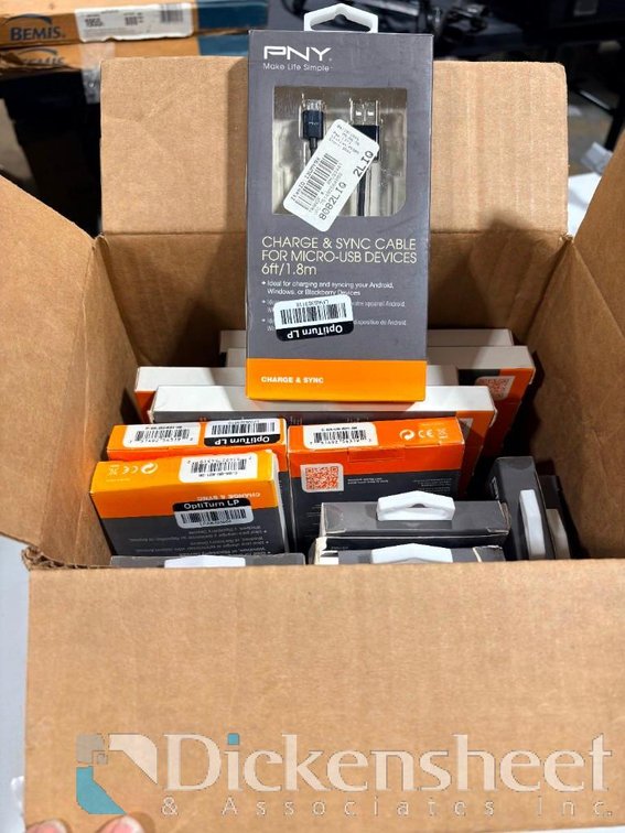 Lot of (21) PNY USB Charge & Sync Cable