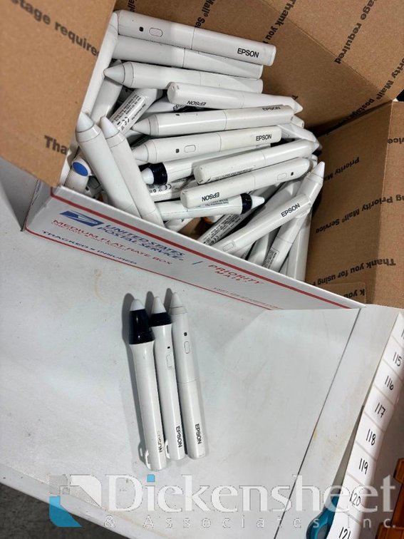 Lot of (45) Epson Easy Interactive Pens