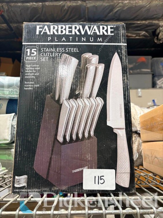 Farberware Platinum 15-Piece Stainless Steel Cutlery Set