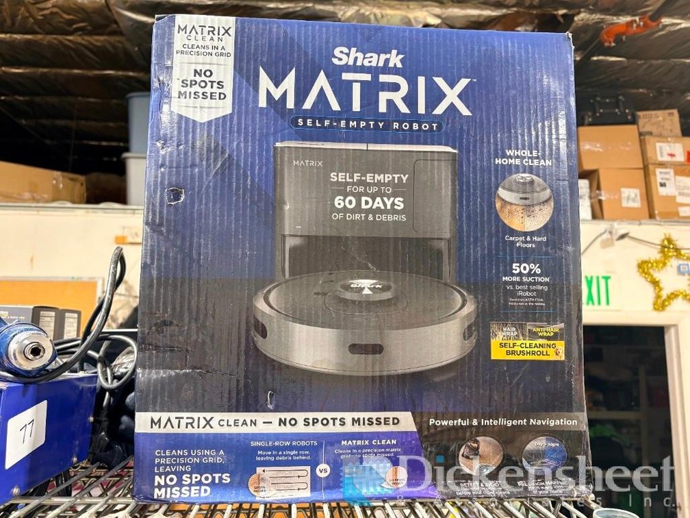 Shark Matrix Self-Empty Robot Vacuum