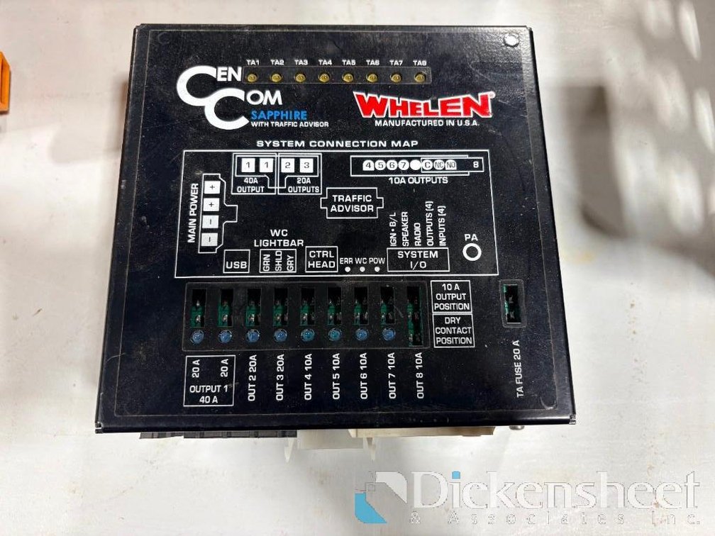 Whelen CenCom Sapphire Electronic Siren and Light Control System Amplifier Module