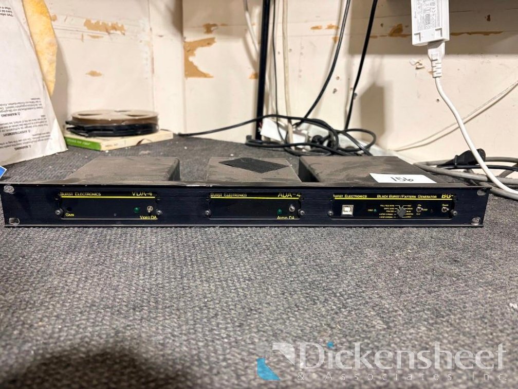 Ourst Electronic Modular Rack Unit - Video DA, Audio DA, and Burst/Pattern Generator