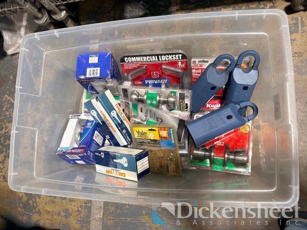 Bulk Lot of Assorted Door Hardware & Locksets