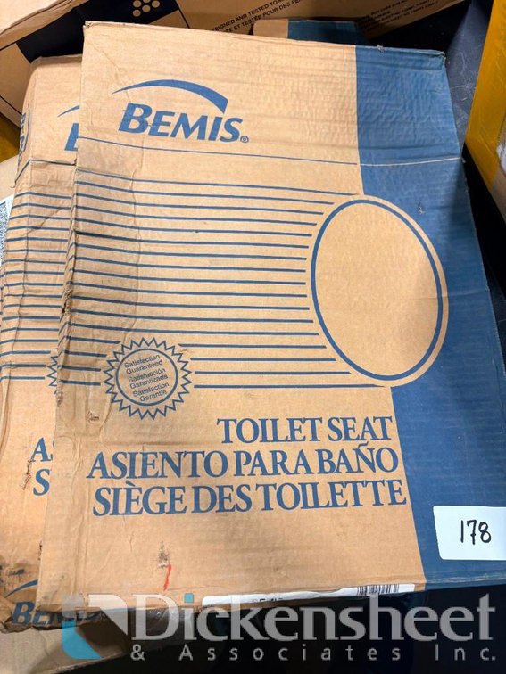 Lot of (2) Bemis Toilet Seat