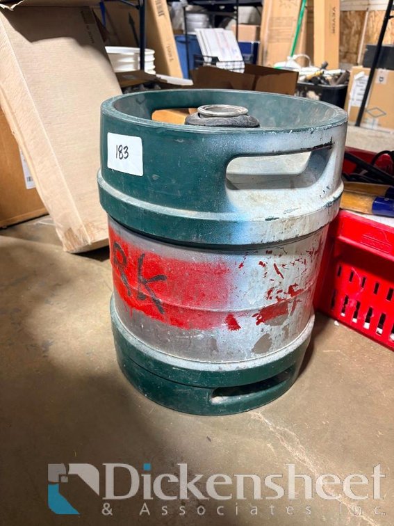 5-Gallon Stainless Steel Beer Keg