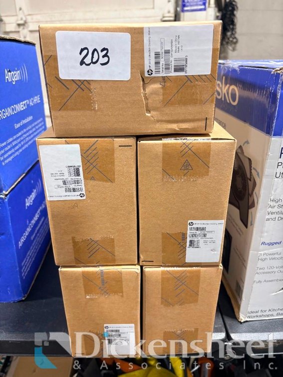 Lot of (5) HP 2013 UltraSlim Docking Station