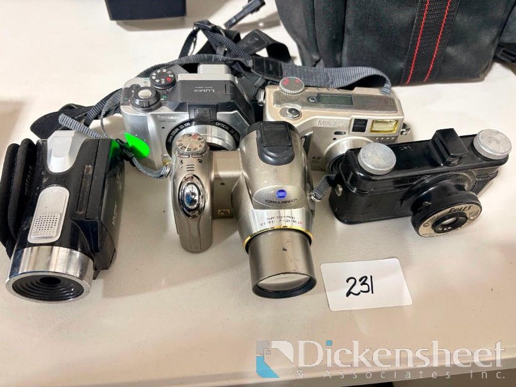 Lot of Cameras