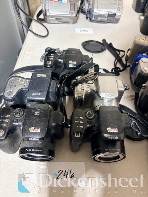 Lot of (5) Kodak Cameras