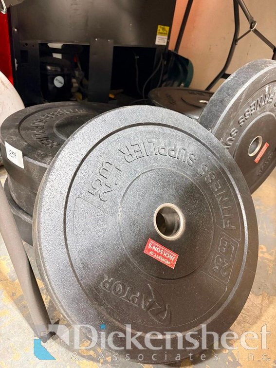 Rubber Coated Weight - 25lbs