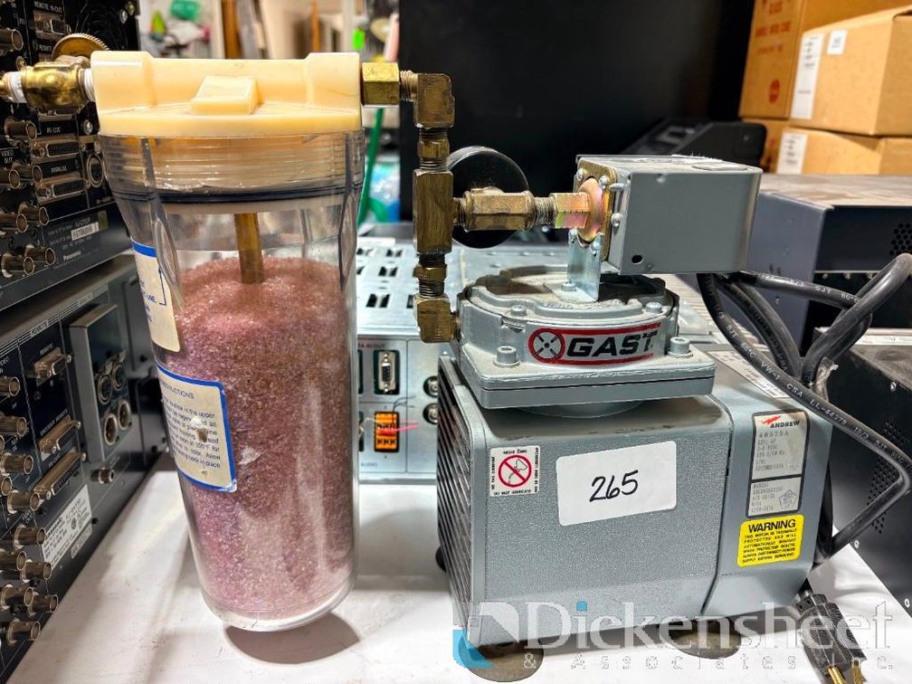 GAST Compressor and Dehydrator