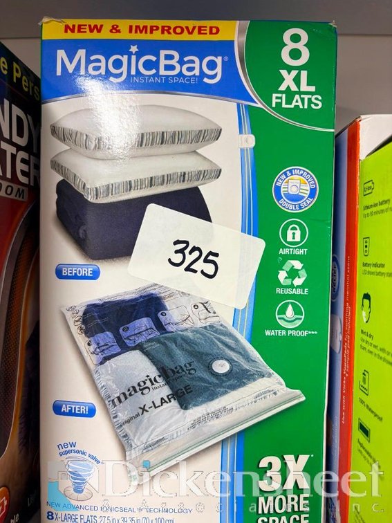 Magic Bag Extra-Large Flat Vacuum Storage Bags