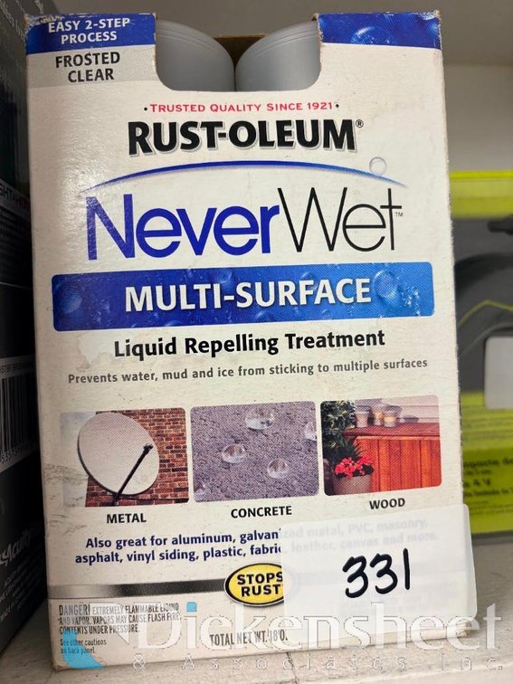 Rust-Oleum NeverWet Multi-Surface Liquid Repelling Treatment