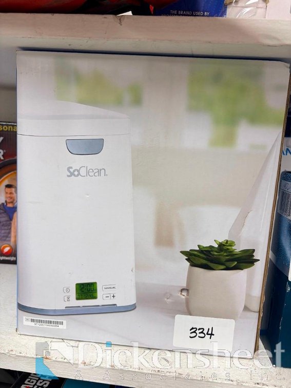 SoClean 2CPAP Cleaner and Sanitizer Automated CPAP Cleaning Device