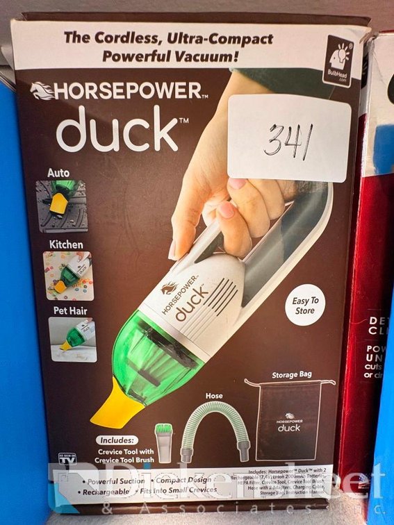 Horsepower Duck Compact Ultra Lightweight Cordless Vacuum
