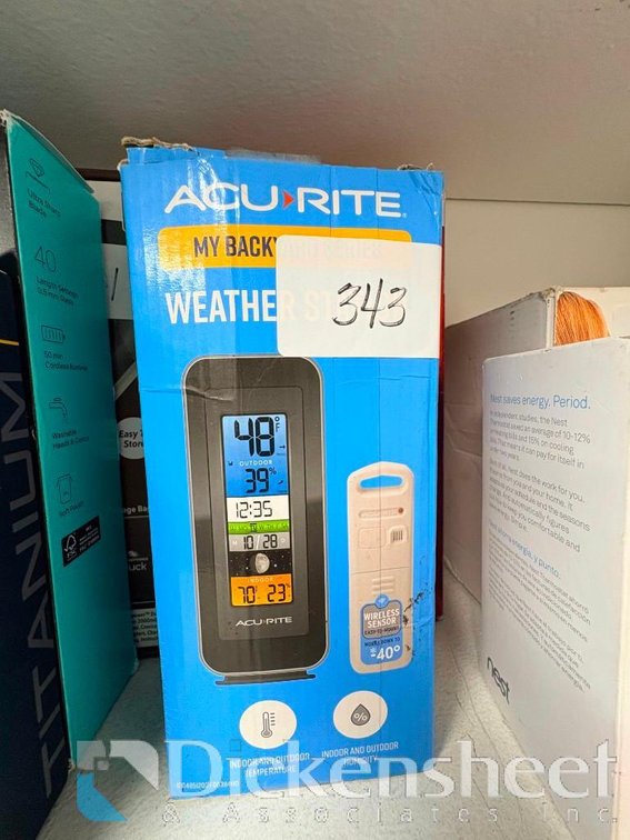 AcuRite Digital Color Display Wireless Indoor/Outdoor Thermometer