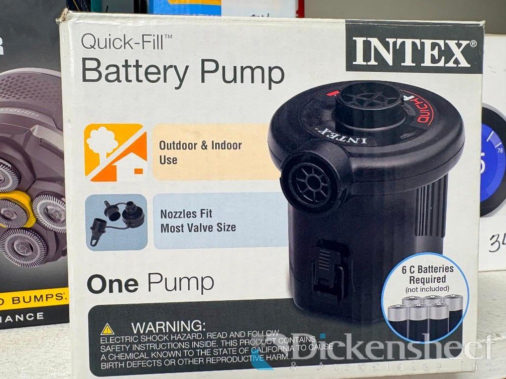 Intex Quick Fill Battery Air Pump