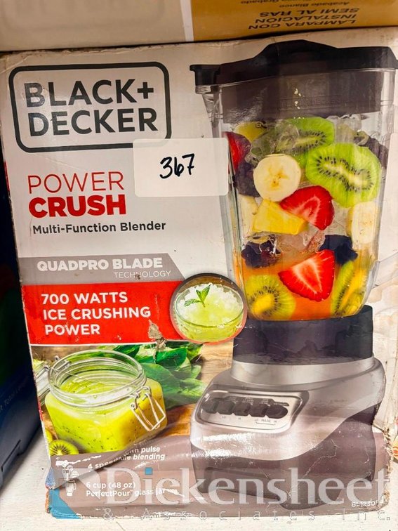 Black & Decker Power Crush Multi-Function Blender