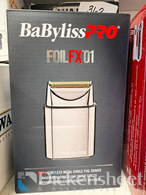 BaBliss PRO FOILFXO Cordless Metal Single Foil Shaver