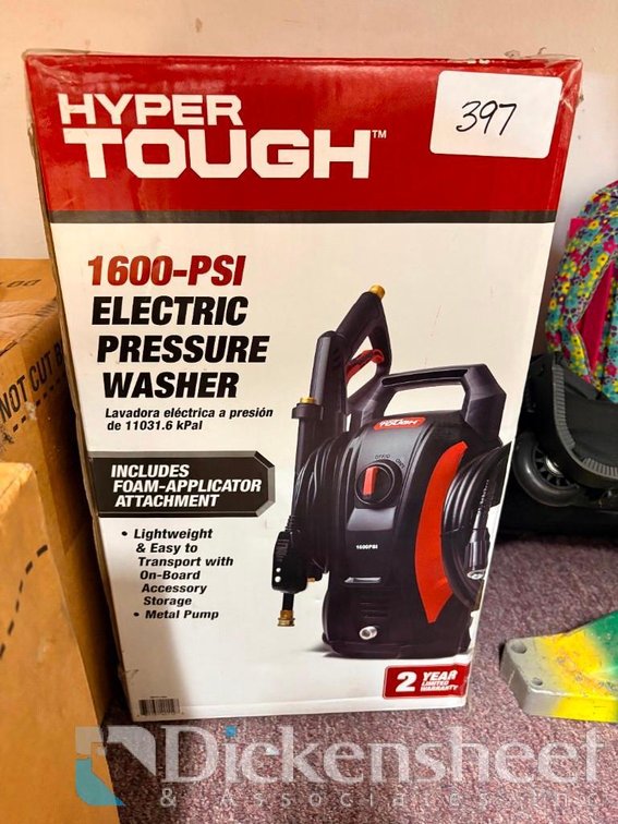 Hyper Tough 1600 PSI Electric Pressure Washer