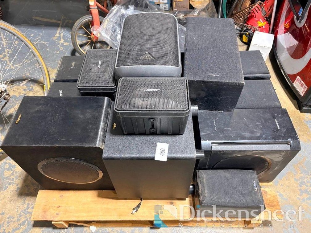 Pallet of Speakers
