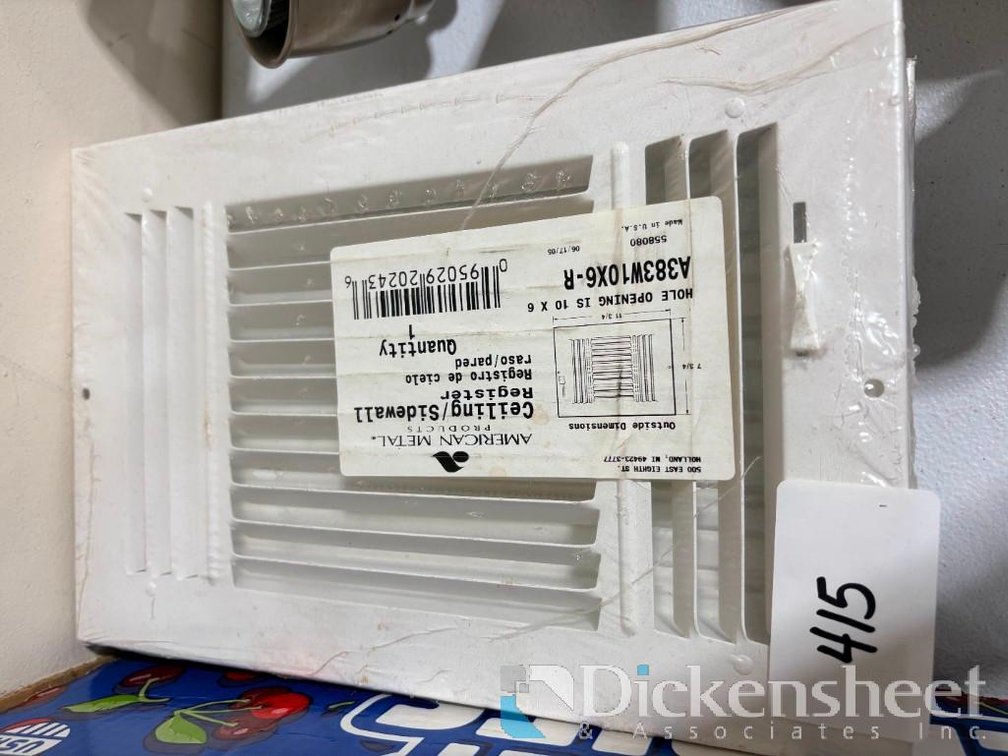 Lot of (2) Ceiling/Sidewall