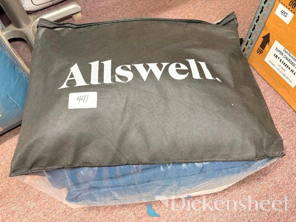 4-Piece Allswell Teal Queen Size Comforter Set