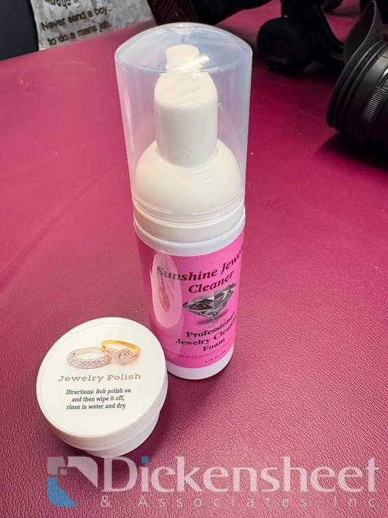 Sunshine Jeweler Cleaning Foam and Polish