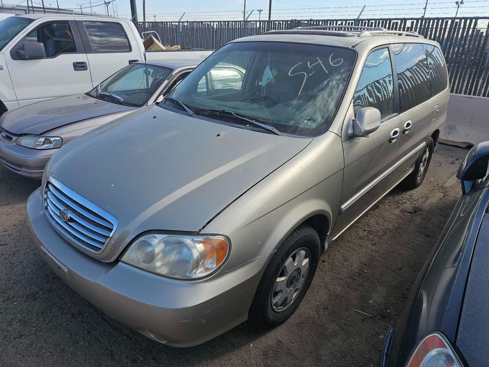 2002 KIA SEDONA PV KNDUP131226259905