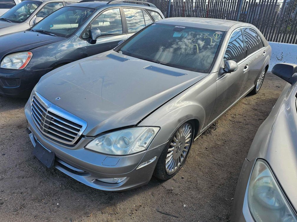 2007 MERZ S550 4D WDDNG86X87A123785