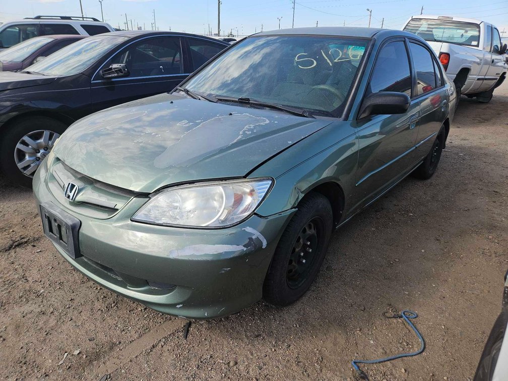 2004 HOND CIVIC 4D 2HGES16674H572994