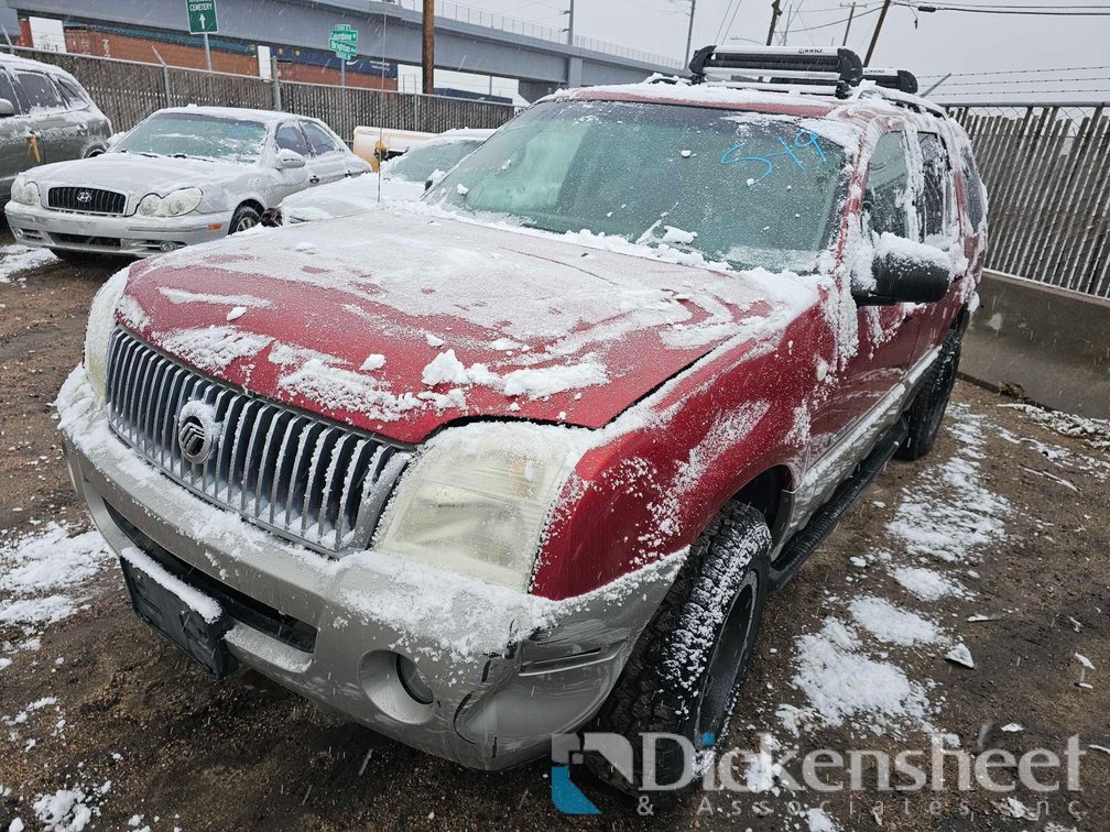 2002 MERC MOUNTAINER UP 4M2ZU86W92ZJ15842