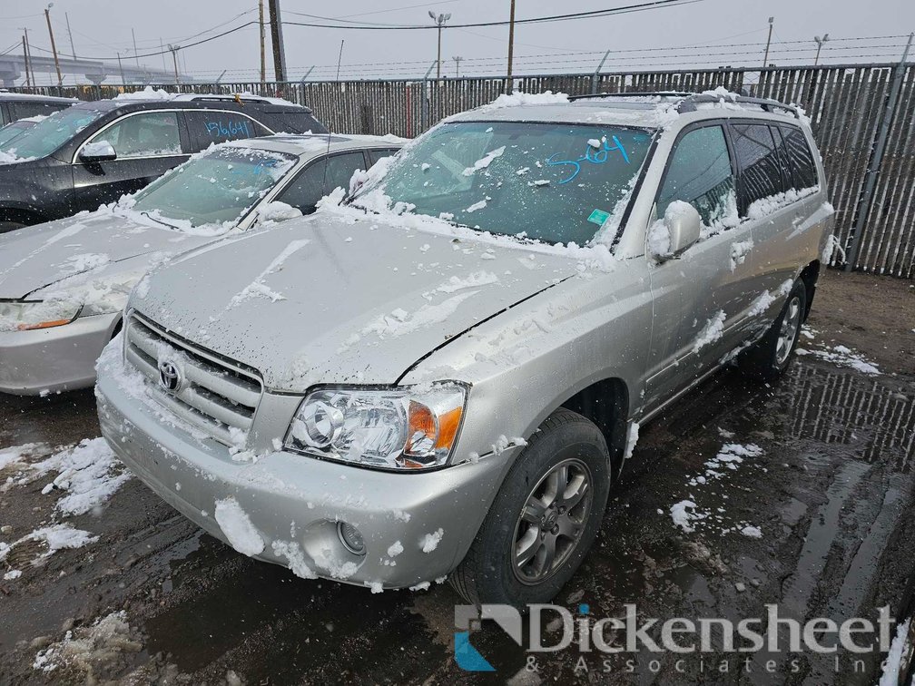 2007 TOYT HIGHLANDER UP JTEGP21A170137239