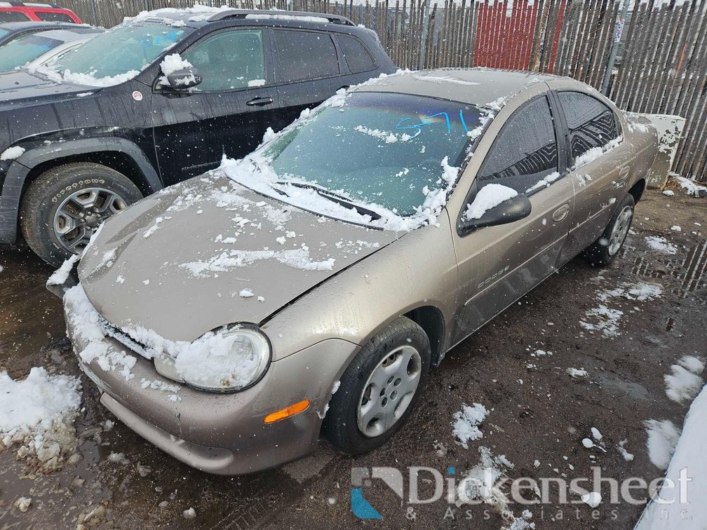 2000 DODG NEON 4D 1B3ES46C7YD744807