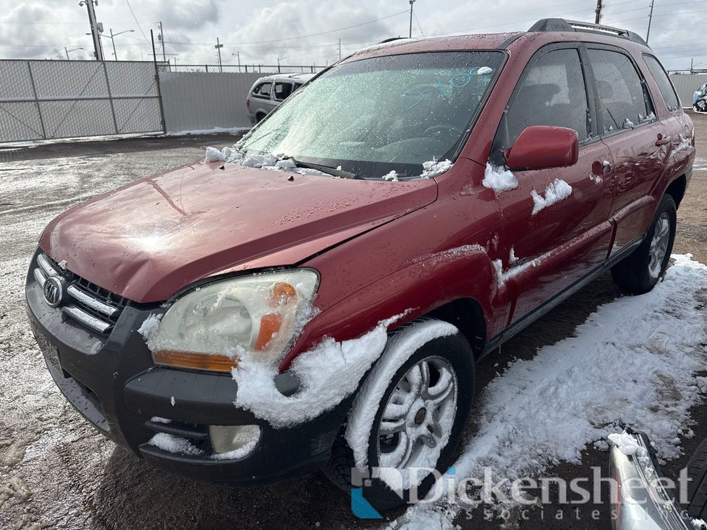 2007 KIA SPORTAGE UP KNDJE723077325416