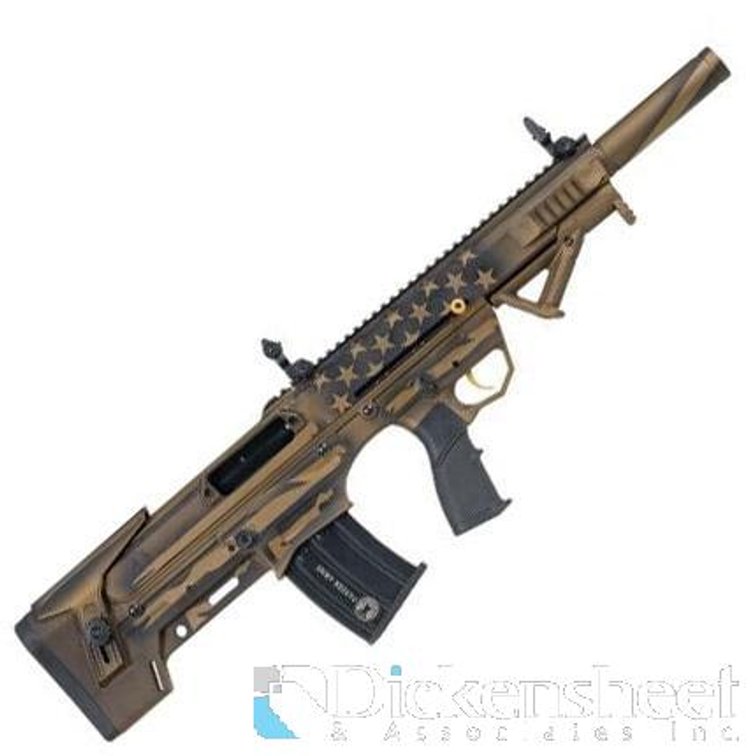 SHOTGUN: Panzer EG500 12ga Bullpup 18.5" Gold accents