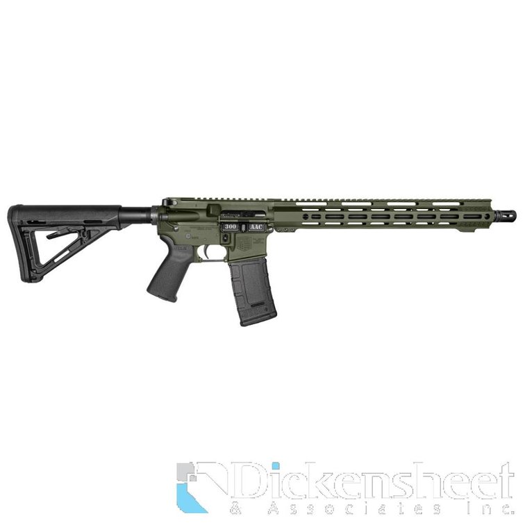 RIFLE: DIAMOND BACK DB15 300BLK 16" ODG 15" MLOK 15" M-LOK RAIL