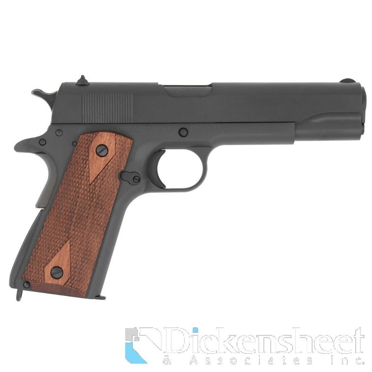 PISTOL: TISAS 1911 US ARMY BLK/WD 45ACP WWII 10100539