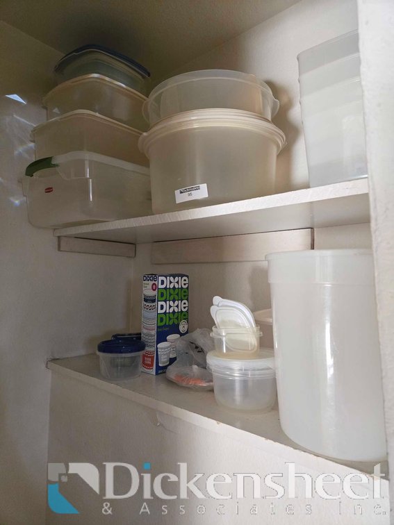 TUPPERWARE, STORAGE CONTAINER LOT 