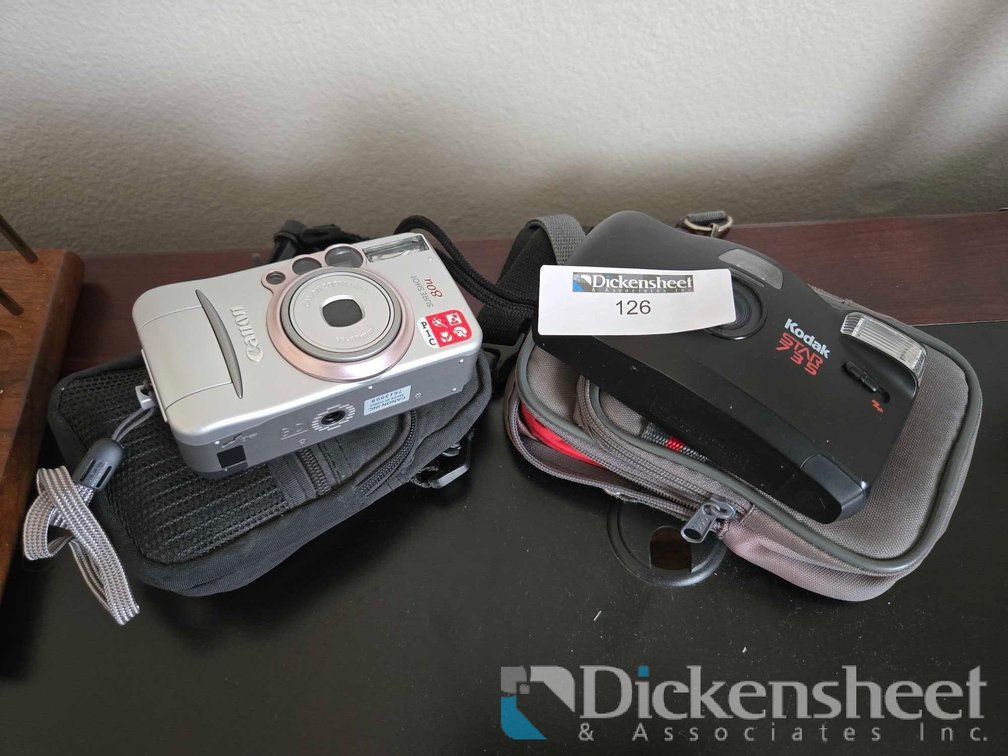 CANON AND KODAK FILM CAMERAS 