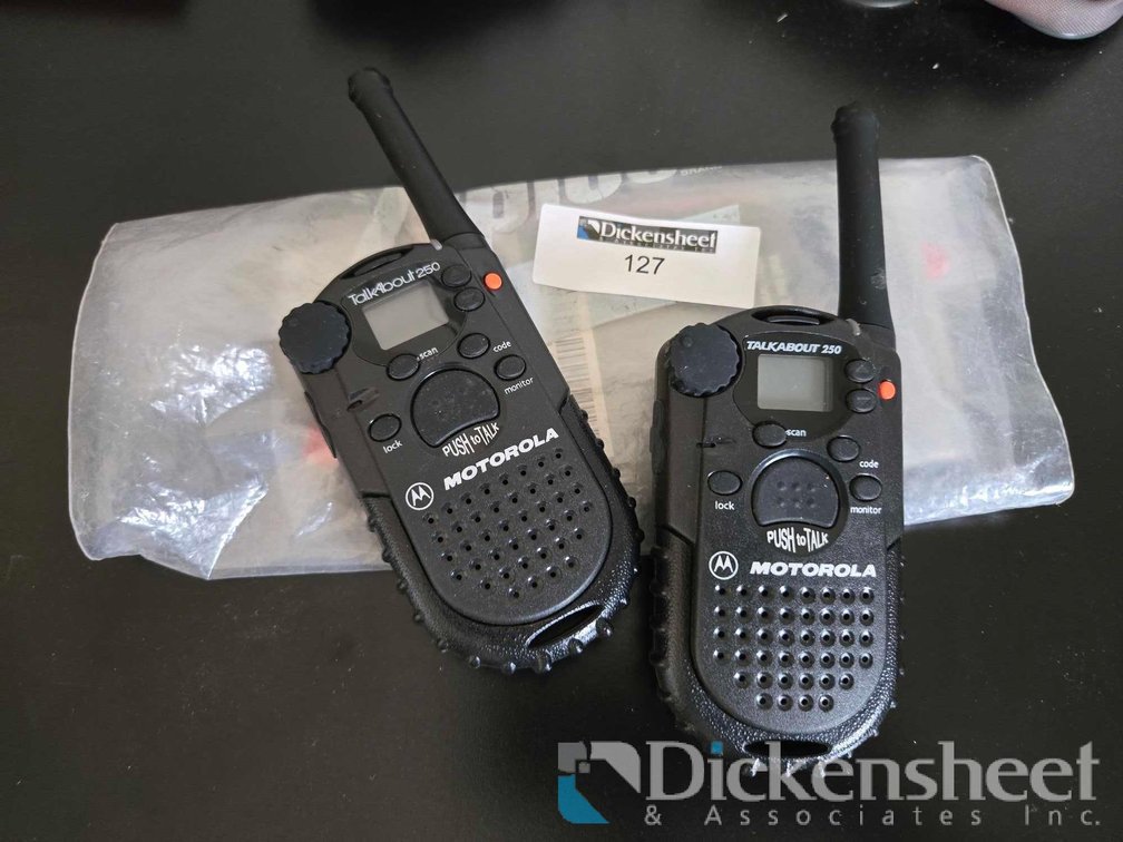 MOTOROLA TALKABOUT 250, LOT OF (2)