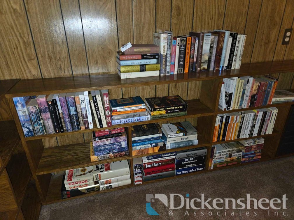 HARDBACK AND PAPERBACK BOOK LOT 