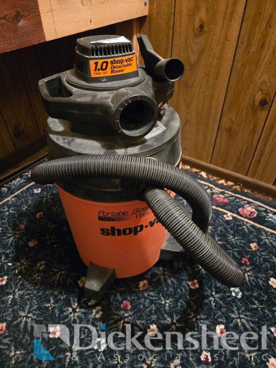 SHOP VAC PORTABLE VACUUM