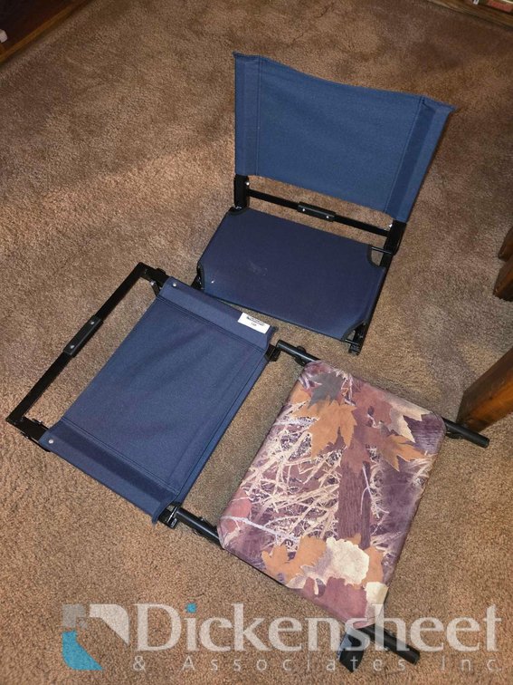 STADIUM CHAIR LOT, QTY (3) 