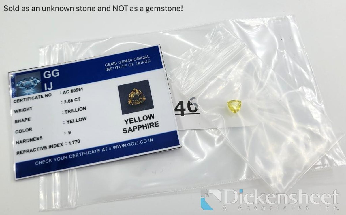 Unknown Yellow Stone