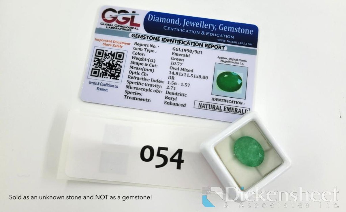 Unknown Green Stone